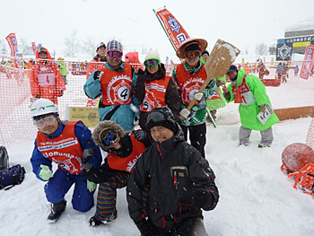 今年も参戦！小出国際雪合戦