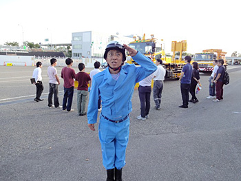 高速道路のお仕事体験／交通管理隊