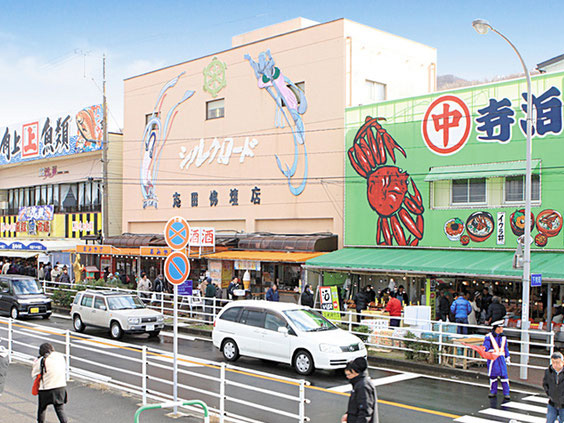お正月の食材買いだしドライブ