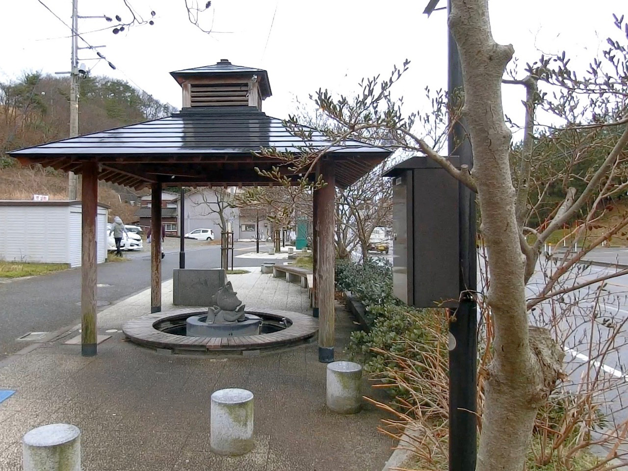 村上瀬波温泉IC　ヤン気ま・足湯ラリー