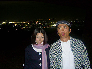 長岡で夜景デートドライブ！