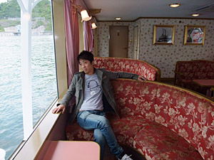 遊覧船で大自然を満喫ドライブ！
