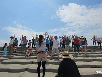 今年も奇麗にします！ヤン気ま海岸清掃