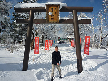 ウインターシーズンの交通安全を祈願／妙高高原スキー神社祭