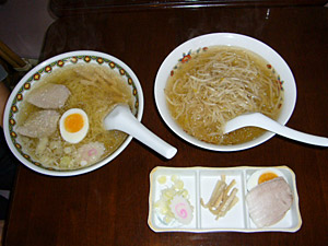 新潟市のラーメン食べ比べ