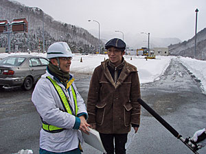 こんなに怖い？！雪道を体験しよう！