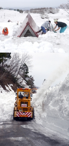 【十日町市 特派員情報】松之山地区 春の準備