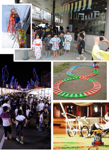 【十日町市 特派員情報】「七夕まつり」in十日町駅前通り