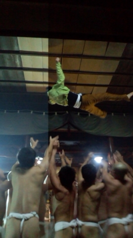 【糸魚川市 特派員情報】糸魚川市の「はだか胴上げまつり